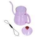 Miniatyrbillede 2 af 8: Lang Tud Kettle Stor Kapacitet Varmebestandig Let at Rengøre Lang Mund Kaffe KandePink