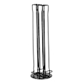 Miniatyrbillede 1 af 8: Kaffe Kapselholder 360° Drehbar Metall Kaffe Kapseln Halter Rack Einfaches Design Hält 40 Kaffeepads für Kaffeekapsel Lagerung