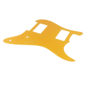 Miniatyrbillede 1 af 8: Elektrisk guitar pickguard aluminiumslegering 2 Humbucker guitarer Pick Guard ridseplade Orange guld