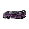 Pikkukuva 2 / 8: 1/32 Valettu legering auto malli Kulumiskestävä Ääni- ja valopalaute Force Leikkiauto 3+ (violetti)