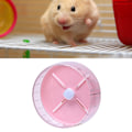 Miniatyrbillede 6 af 8: Hamster Løbehjul Lydløs Hamsterhjul Legetøj til Små Dyr Hamsterbur 20cm/7.9in Pink