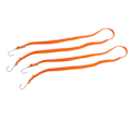 Pikkukuva 1 / 8: 2 kpl RC Elastisen Bagagehihnoja Nylon Yleinen RC Bungee Kiinnitysjohto Kaikille RC-autoille Oranssit