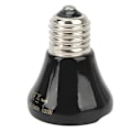 Pikkukuva 2 / 8: Keraaminen matelijalämmitinlamppu Mini infrapunalämmitin Keraaminen amfibioiden lämmityslappu liskoille Matelijoille 220V‑240V 100W Musta