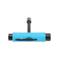Miniatyrbilde 5 av 8: Skateboard-nøkkel 3 hull T-formet L-formet glideplate Vedlikeholdsnøkkel for skateboard Blå