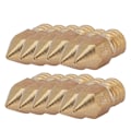 Miniatyrbillede 3 af 8: 10 stk. MK8 Messing Ekstruder Dyse til 3D Printer CR-10 A8 1,75 mm/0,4 mm