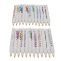 Miniatyrbillede 5 af 8: 24 stk. Akryl Paint Markers DIY Maleri Glossy Blæk Vejrbestandighed Lav Lugt Stofmaling Penne til Træ Metal