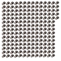 Pikkukuva 2 / 8: 200 Sarjaa Monk Niitti Kiiltävä 8x6mm Hieno Työnjälki Nahka Chicago Ruuvit Naula DIY Vaatteet Laukut Kengät Hopea Musta