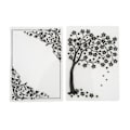 Miniatyrbillede 1 af 8: 2 stk. Prægefolder Plastmateriale Dekorative Teksturer DIY Fremstilling Prægede Designskabeloner til Scrapbooking