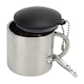 Miniatyrbild 1 av 8: Camping kaffemugg 110 ml värmebevarande tekopp i rostfritt stål med anslutningsspänne för vandring utomhus