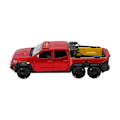 Pikkukuva 2 / 8: 1/28 maastomalli autovalumuotti Diecast Veto takaisin leluauto äänellä ja valolla lapsille Pojat Tytöt Punainen