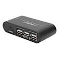 Miniatyrbillede 3 af 8: HDMI Switch Lille 2-i-1-ud 2-Port 4K Deling til USB Tastatur / Mus / Printer / Video
