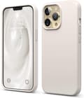Liquid Silicone Case Compatible with iPhone 13 Pro (6.1\"), Premium Silicone, Full Protection (Stone)