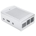 Miniatyrbillede 2 af 8: Aluminiumlegeringskabinet til Raspberry Pi 3 b 2B Bundkort Kølende Beskyttelsesboks Sølv