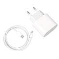 Pikkukuva 6 / 8: 20W Puhelimen Lataussovitin Type C - IOS-liitäntäkaapeli Pikalataus PD Seinälaturi 1 metrin Latauskaapelilla Iphonelle EU-pistoke 100‑240V