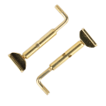 Miniatyrbilde 7 av 8: 2 stk Fiolin Fine Tuner Tone Kvalitetsforbedring Nøyaktig Fiolin String Finjuster for Erstatning Tuning