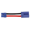 Miniatyrbillede 5 af 8: EC5 til EC3-kabel Ca. 3,5 tommer lang 12AWG Sikker blød silikone Korrosionsbestandig Robust holdbar EC3-adapterkabel hun