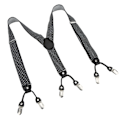 Miniatyrbillede 6 af 8: Herre Seler Let Justerbare Y-formede Stropper 3,5x110cm/1,4x43,3in Ergonomiske Seler til Tøjmatchning