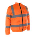 Miniatyrbild 4 av 8: Sladdlös fläktjacka reflekterande sommar kylfläkt kläder kylning solskydd arbetskläder långärmad vit fläkt XXXL fluorescerande orange