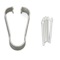 Miniatyrbilde 1 av 8: 5 stk. Stylus-tupper for S6 S7 S7+ for Note 10 20 5G 10+ Høy Sensitivitet Ripefri Stylus Penn Erstatningstupper Hvit