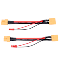 Pikkukuva 4 / 8: 2 kpl/setti XT60 naaras - XT60 uros & JST uros adapterikaapeli RC-tarvikkeet