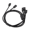 Pikkukuva 3 / 8: 3PIN 5V ARGB Jakokaapeli Tuulettimen Adapterikaapeli LED-nauhan Liitinkaapeli Johto ARGB 1‑to‑3