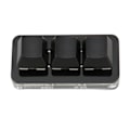 Miniatyrbilde 4 av 8: USB 3-knapps Mini Tastatur RGB LED Bakgrunnsbelysning Støtter Hot Swap OSU HID Makro Programmering Tastatur for Windows for OS X for Linux Svart