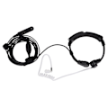 Miniatyrbild 5 av 8: Luftakustisk tub Strupmikrofon PTT Headset för BaoFeng UV XR A 58 UV 9R Plus GT-3WP