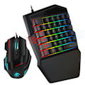 Miniatyrbilde 5 av 8: HXSJ J50 Enhånds Gaming Mus Tastatur Sett Datatilbehør for Win2000 / Android / OS X