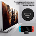 Miniatyrbilde 8 av 8: Bærbar Tastatur &amp; Mus Konverter Base HDMI Video Konverter Baser for Switch Kompatibel for PS4/XBox One PS3/XBox 360 Host Konvertering