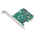 Pikkukuva 3 / 8: ST58 ASMedia / ASM1061 MSATA NGFF 6Gbps PCI Express Rev.2.0 ATA3.0 -laajennuskortti