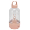 Miniatyrbild 8 av 8: Automatisk mixerkopp för proteinpulver, 400 ml, bärbar mixerkopp med USB-laddning, rosa, elektrisk milkshakekopp