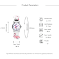 Miniatyrbild 4 av 4: Watch(Vit, Flamingo),Vattentät Barnarmbandsur Quartz Movement,3D Cartoon Design,Digital Watch för 3 år till 11 år gammal flicka Pojke