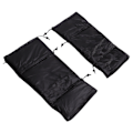 Miniatyrbilde 3 av 8: 2 stk Varme Kneeputer Nylon Fleece Vindtett Bein Kneeprotektorer for Snø Sykling Ridning Skøyting
