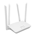 Pikkukuva 2 / 8: 4G LTE -reititin 300Mbps 4 korkean vahvistuksen antennilla Mobiili hotspot Langaton WiFi -reititin SIM-korttipaikalla Euroopalle Aasialle 100‑240V EU-pistoke