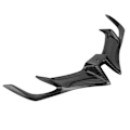 Miniatyrbillede 7 af 8: Forreste Fairing Aerodynamisk Winglet Carbon Fiber Style Wing Cover Passer til Yamaha R15 V3 2017-2020