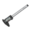 Miniatyrbillede 5 af 8: Elektronisk digital skydelære 0-150mm kulfiber komposit digital skydelære med LCD-skærm