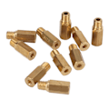 Miniatyrbillede 2 af 8: 10 stk. Forgaser Hoveddyser Sæt Metal Carb Tilbehør Udskiftning til Keihin FCR MX PWK PWM PE PJ 155‑178