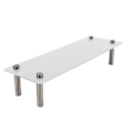 Miniatyrbillede 3 af 8: Kageholder i akryl - Multifunktionel stativ til mad og desserter - Transparent