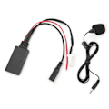 Pikkukuva 6 / 8: Bluetooth 5.0 AUX-kaapeliadapteri mikrofonilla handsfree-käyttöön, korvaa Suzuki Swiftin, Vitran ja Jimnyn