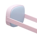 Miniatyrbillede 3 af 5: U-formet bøjleholderstativ afrundet hjørne foldbart vægmonteret bøjleholder til badeværelse balkon blå pink