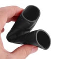 Miniatyrbilde 7 av 8: 1 par Universal Motorsykkel Anti-slip Myk Gummi Håndtak Deksel Bremse Spak Deksel Svart
