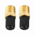 Miniatyrbillede 8 af 8: 2 stk. 1/8\" NPT MPT Messing Luftkompressor Tank Fyldventil