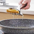 Miniatyrbillede 5 af 8: Rustfrit stål steak klemmer madlavning tang multifunktionel mad flipping spatel tang klip til kød pizza tærter