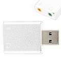 Miniatyrbilde 8 av 8: USB Lydkort 7.1 Kanal Driverfri Lydgrensesnitt Lydkortadapter for Bærbar PC