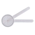 Miniatyrbillede 1 af 8: Ortopædisk goniometer i stor størrelse - 360° vinkelmåler til knæ-, albue- og skulderterapi (31,6 cm/12,4 tommer)