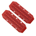 Miniatyrbillede 1 af 8: 2 stk RC-sandbroer i plast til Axial SCX24 1/24 RC Crawlers Opgraderingsdele Rød