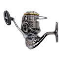 Miniatyrbillede 7 af 8: TW Fiskespole Metal Spinnefiskespole med Greb 5.5:1 Aluminiumlegeringsfiskehjul til Saltvand Ferskvand TW5000