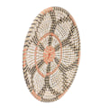 Miniatyrbilde 7 av 8: Runde gressveggpynt 35 cm diameter håndstrikket hengende vevde veggkurver for stue kjøkkenstil 3