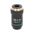 Miniatyrbillede 6 af 8: Akromatisk objektiv messing forkromet 20X mikroskop objektiv linse interface 20,2 mm