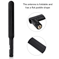 Miniatyrbillede 8 af 8: 2 stk. 3G 4G LTE CPE Antenne SMA Han Drejelig Router Universal 4G Antenne